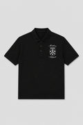Milano Crest Polo – Black