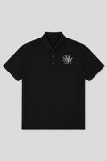 Signature Monogram Polo – Black